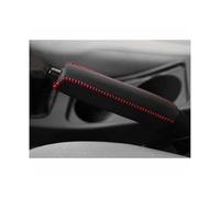NBONNXML Housse de Frein à Main, pour Ford Focus St-Line Fiesta St-Line 2018 2019 Installation Facile Durable Housse De PoignéEs De Frein à Main Cuir Anti DéRapant Auto Accessoires,A