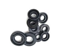 Nbr Bague d'étanchéité Tc Nitrile couvert Joint d'huile, 23X42X7mm 2Pcs