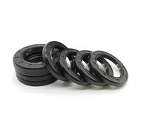 NBR TC/FB/TG4 Skeleton Oil Seal Rings Kit - Durable 4mm to 12mm NBR Double Lip Seals for Hydraulic Cylinder Rebuild(50x74x10mm 2Pcs)