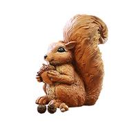 NBRTT Creative Écureuil Coin Tirelire, Seau De Stockage Bancaire, Argent De Résine pour Enfants Garçons Filles Décoration D'intérieur Cadeau d'anniversaire pour Enfants École Primaire pour Enfants