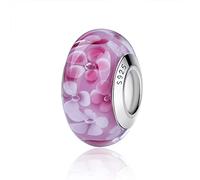 Nbsameng Murano Glass Charm Bead Gnoce and Trollbeads Bracelets Necklaces