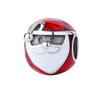 Nbsameng S925 Pendentif en argent sterling pour bracelet et collier Pandora, cadeaux de Noël pour femmes, filles, Père Noël