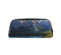 NBSKSDLK Banff - Trousse de maquillage au parc national pour femmes et hommes, petite trousse de maquillage de voyage à fermeture éclair, trousse de toilette esthétique, sac de rangement tendance