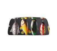 NBSKSDLK Divers types d'appâts de pêche, trousse de maquillage pour femmes et hommes, trousse de voyage, petite trousse de toilette, trousse de toilette esthétique, sacs de rangement tendance