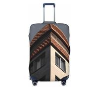 NBSKSDLK Housse de bagage de voyage architecture de toit protection de valise anti-rayures lavable housse de valise élastique housse de valise housse de valise approuvée TSA protecteur de bagages pour