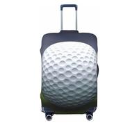 NBSKSDLK Housse de bagage de voyage pour balle de golf, anti-rayures, lavable, housse de bagage élastique, approuvée par la TSA pour bagages de 45,7 à 81,3 cm, Noir , XL