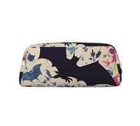 NBSKSDLK Trousse de maquillage avec imprimé chauve-souris pour femmes et hommes, petite trousse de maquillage de voyage avec fermeture éclair, trousse de toilette esthétique, sac de rangement tendance
