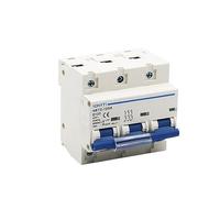 NBT2-125H 1P 2P 3P 4P Rail Din domestique AC 230/400V 125A 10ka D Type interrupteur à air Mini disjoncteur MCB Interrupteur automatique (Color : 100A, Size : 3P)