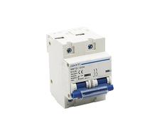 NBT2-125H 1P 2P 3P 4P Rail Din domestique AC 230/400V 125A 10ka D Type interrupteur à air Mini disjoncteur MCB Interrupteur automatique (Color : 100A, Size : 2P)