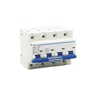 NBT2-125H 1P 2P 3P 4P Rail Din domestique AC 230/400V 125A 10ka D Type interrupteur à air Mini disjoncteur MCB Interrupteur automatique (Color : 125A, Size : 4P)