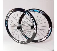 NBTRXWAFR Jante De Vélo De Route en Alliage D'Aluminium 700C 40 Mm / 50 Mm À Dégagement Rapide 100/135 Mm 20H Moyeu avec Frein À Disque pour Cassette 8-9-10-11 Vitesses,40mm