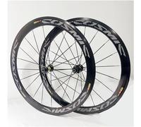 NBTRXWAFR Jeu De Roues De Vélo De Route 700C*23C-25C-28C 40/50MM en Alliage D'aluminium, Jante À Frein C/V, Axé Rapide, 20H, Moyeu 120 Clics pour 7, 8, 9, 10, 11 Vitesses.,Gris,40mm