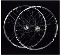 NBTRXWAFR Jeu De Roues De VTT 24/26/27,5/29 Pouces, Cassette 8-11 Vitesses, Jeu De Roues avec Blocage Rapide, Moyeux À Disque 32H, Support À Roulements Étanches.,Noir,27.5inch