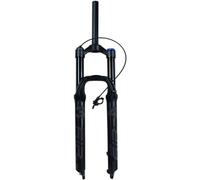 NBTRXWAFR 160Mm Fourche Suspendue Travel Air VTT,Amortisseur À Gaz Ultra Léger 26 27,5 29 Pouces Fourche De Frein À Disque en Alliage D'aluminium Axe De 9Mm,A~Remote Lock,26inch