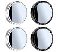 NBUYRKON 4PCS Miroir Angle Mort pour Renault Fluence 2011-2020 2012 2013 2014 2015 2016, réglable 360°, HD Grand Angle, étanche
