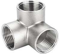 NBVACPL Raccord en T, raccord en T, raccord en T Acier Inoxydable 304 à Trois Voies(G3/8)