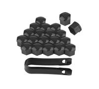 NBVGFGDF 20 Pièces Voiture Capuchons Écrous Roue, pour Dacia Duster II 2019-2023 Capuchons de Protection Antivol de Ecrou Hexagonal Boulon Ecrou Couvre,B-17mm