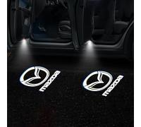 NBVGFGDF Lumière Porte de Voiture, pour Mazda MX-5 RF ND MX5 Lampe de Bienvenue, Éclairage LED Bienvenue Projection, Projecteur LED Porte de Voiture,C-2pcs