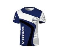 NBVGFGDF T-Shirt Homme, pour Volvo S40 2004-2012 Chemise à Manches Courtes Homme Coton À Manches Courtes Manches Courtes Homme T-Shirt Col Rond,XXXXL