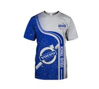 NBVGFGDF T-Shirt Homme, pour Volvo XC60 2020 2021 2022 2023 Chemise à Manches Courtes Homme Coton À Manches Courtes Manches Courtes Homme T-Shirt Col Rond,M