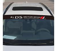 NBVGFGDF Voiture Pare-Brise Avant Autocollant, pour DS Spirit DS4S DS5 5LS DS3 DS4 DS6 DS7 DS9 Wild Rubis Bande Pare-Soleil pour Pare-Brise de Voiture Autocollant de Fenêtre Voiture