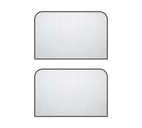 NBVGFGDF Voiture Vitres LatéRales Pare-Soleil, pour Peugeot Partner III Van 2019-2023 2024 Fenêtre Latérale Pare-Soleil de Fenêtre Arrière Avant de Voiture Universelle,2Pcs(Rear Window)