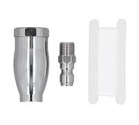 NBVGHPSRW Buse Turbo pour Nettoyeur Haute Pression, buse rotative Haute Pression avec Connexion Rapide 1/4", buse Turbo en Laiton pour Eau Chaude et Froide jusqu'à 3600 psi, idéale pour