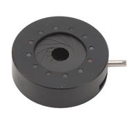 NBVGHPSRW Diaphragme à Ouverture réglable, diaphragme à Iris Manuel à 12 lamelles, diaphragme Optique en Aluminium de 0,5 à 15 mm pour Applications photographiques et microscopiques