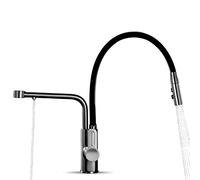 NBYGSC 3 Way for System, Taps Brass Water Filter Robinet Sink Grey