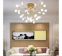 NBYGSC Chandelier Sputnik de l'industrie ， Chandelier Creative Firefly, rameau Nordique Branche de lumière de Plafond Pendant Le, G4 CHANDELERS INDOR