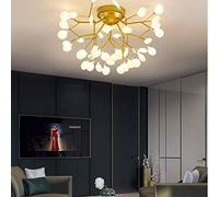 NBYGSC Chandelier Sputnik de l'industrie ， Chandelier Creative Firefly, rameau Nordique Branche de lumière de Plafond Pendant Le, G4 CHANDELERS INDOR