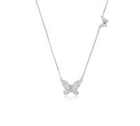 NBYGSC Charm Necklace Pendant Collier Collier Grand Papillon Petit Papillon Pendentif Longue Chaîne Collier Dames Mode Collier Élégant Bijoux De Mode