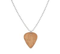 NBYGSC Collier Rock and Roll en Argent Sterling 925 pour Femmes Hommes, Collier Pendentif en Forme de cœur, Collier de médiator de Guitare, chaîne de Cou de périphériques de Film, Tour de Cou à