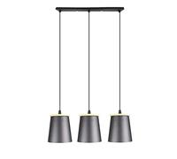 NBYGSC Couleur de la lumière Suspendue Lustres à Trois têtes Lumières décoratives Lampes à Main réglables Abat-Jour en métal en Bois Lanterne Îlot de Cuisine Plafonnier Bar Chambre Île Lumières