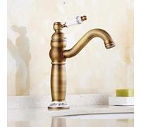 NBYGSC Façade Mélangeur Bain, Moteur Unique, Rotation complète de 360°, Fuite en Brassage Fini à l'Émail Antique, Fuites Chaude Froide, Libre de Plomb Nickel