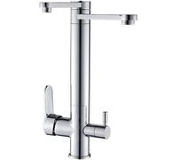 NBYGSC Faucet de Cuisine en Alliage d'or purificateur d'eau Couleur Cromo