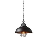 NBYGSC Industrial Style Metal Kitchen Island, Farmhouse American Iron Lamp Dining Room, Retro Vintage Lighting, Rustic Pendant Light Fixture for Garage(Black)