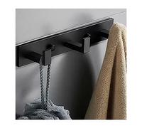 NBYGSC Mural Vintage Rustique Porte-Manteau avec 3~6 Cintres Espace Crochets de Porte en Aluminium Crochet Rail pour Suspendre Chapeau Serviettes Vêtements