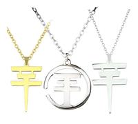 NBYGSC Nouveau 2026 Unisexe Stainles Stell The Band Tokio Hotel Pendant Collier Collier Colllares Para Choker Bijoux Fashion Gift Cadeau Trendy Créatif pour Les Femmes Les Hommes