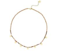 NBYGSC Nouvelles ENTÉRES Unisex Collier en Acier Sauvage en Acier Inoxydable à Cinq Couleurs Chaîne de Perles Ronde Trendy Bohemian JEWEMRES Accessoires DE MASH