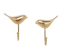 NBYGSC Patères Une Paire De Oiseau Américain Créatif Cuivre Mural Porte-Manteau Décoration Chambre Porte Mur Cintre Crochets Muraux Patère (