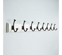 NBYGSC Porte-Manteau Chapeau, Serviettes, Robes, Porte-Chapeaux, Crochets Suspendre des Manteaux, Rail de Crochet pour Manteau Mural