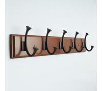 NBYGSC Porte-Manteau Chapeau, Serviettes, Robes, Porte-Chapeaux, Crochets Suspendre des Manteaux, Rail de Crochet pour Manteau Mural