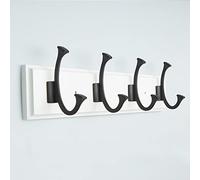 NBYGSC Porte-Manteau Chapeau, Serviettes, Robes, Porte-Chapeaux, Crochets Suspendre des Manteaux, Rail de Crochet pour Manteau Mural