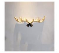 NBYGSC Porte-Manteaux Porte-Manteau Rétro Mural Résine Séchoir Crochets Lumières avec Clés Suspendues Chapeau Parapluie Manteau Tenture Cintre Décoration Murale Crochet à Vêtements Patères pour W