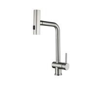 NBYGSC Robinet en Cascade, ° Rotation Froide Pont Chaud monté Tire puits Multiples méthodes Sortie d'eau de Cuisine