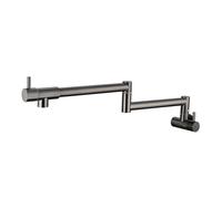 NBYGSC Robinet Mural Pliant de Cuisine, Gris en Acier Inoxydable