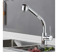 NBYGSC Robinets avec pulvérisateur en Duvet, 2 Modes buse pivotante, pour Un Pain de Cuisine, Robinet, Sort, Chromed