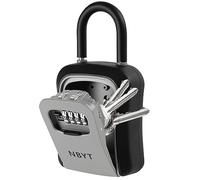 NBYT Serrure à combinaison portable, boîte à clés pour clés de maison, coffre-fort étanche avec anse