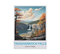 NBZRAOFV Vintage Wall Decor Metal Poster Plaque,Taughannock Falls State Park New York,Sign Farmhousenostalgic Tin Sign For Home Cofe Kitchen Pub Bar Wall Decor-yV1753(8x12Inch)